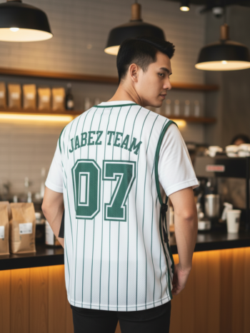 เสื้อกั๊กทีม JABEZ ลายด้านหลัง