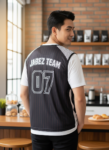 ออกแบบเสื้อกั๊ก รับผลิตเสื้อกั๊ก JABEZ ด้านหน้า