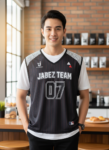 ออกแบบเสื้อกั๊ก รับผลิตเสื้อกั๊ก JABEZ ด้านหน้า