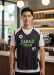 ออกแบบเสื้อกั๊ก รับผลิตเสื้อกั๊ก JABEZ ด้านหน้า