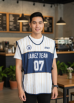 ออกแบบเสื้อกั๊ก รับผลิตเสื้อกั๊ก JABEZ ด้านหน้า