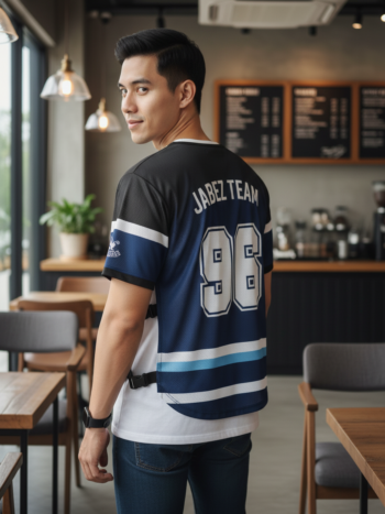 เสื้อกั๊กทีม JABEZ ลายด้านหลัง