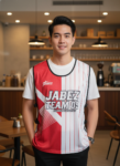 ออกแบบเสื้อกั๊ก รับผลิตเสื้อกั๊ก JABEZ ด้านหน้า