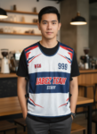 ออกแบบเสื้อกั๊ก รับผลิตเสื้อกั๊ก JABEZ ด้านหน้า