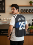 ออกแบบเสื้อกั๊ก รับผลิตเสื้อกั๊ก JABEZ ด้านหน้า
