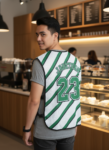 ออกแบบเสื้อกั๊ก รับผลิตเสื้อกั๊ก JABEZ ด้านหน้า