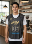 ออกแบบเสื้อกั๊ก รับผลิตเสื้อกั๊ก JABEZ ด้านหน้า