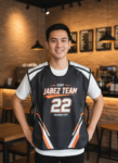 ออกแบบเสื้อกั๊ก รับผลิตเสื้อกั๊ก JABEZ ด้านหน้า