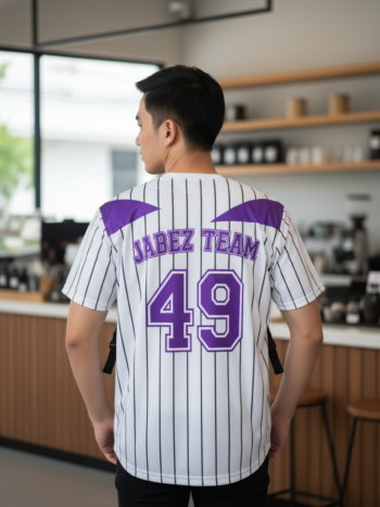 เสื้อกั๊กทีม JABEZ ลายด้านหลัง