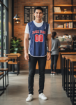 ออกแบบเสื้อกั๊ก รับผลิตเสื้อกั๊ก JABEZ ด้านหน้า