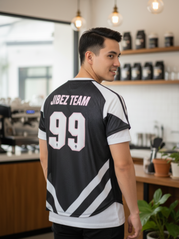 เสื้อกั๊กทีม JABEZ ลายด้านหลัง