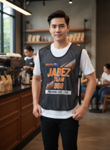 เสื้อกั๊กทีม JABEZ ลาย 149 – ออกแบบเสื้อกั๊ก รับผลิตเสื้อกั๊ก