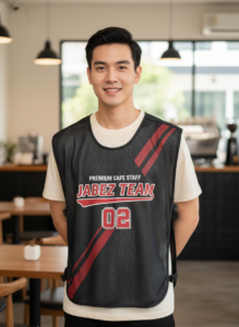 เสื้อกั๊กทีม JABEZ ลาย 151 – ออกแบบเสื้อกั๊ก รับผลิตเสื้อกั๊ก