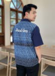 ออกแบบเสื้อทีมผ้าไทย รับผลิตเสื้อทีมผ้าไทย ทรงฮาวาย ด้านหน้า