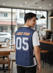 ออกแบบเสื้อกั๊ก รับผลิตเสื้อกั๊ก JABEZ ด้านหน้า