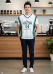 ออกแบบเสื้อกั๊ก รับผลิตเสื้อกั๊ก JABEZ ด้านหน้า