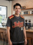 ออกแบบเสื้อกั๊ก รับผลิตเสื้อกั๊ก JABEZ ด้านหน้า