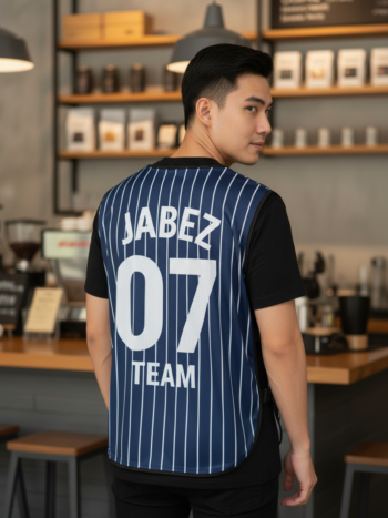 เสื้อกั๊กทีม JABEZ ลายด้านหลัง