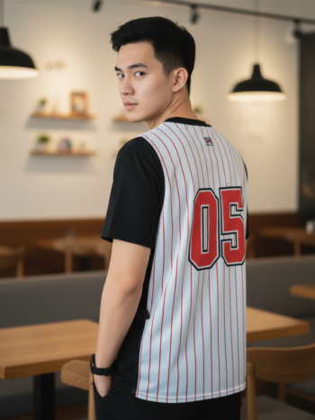 เสื้อกั๊กทีม JABEZ ลายด้านหลัง