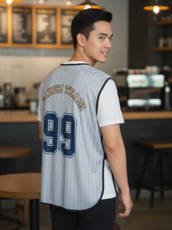 เสื้อกั๊กทีม JABEZ ลายด้านหลัง