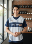 ออกแบบเสื้อกั๊ก รับผลิตเสื้อกั๊ก JABEZ ด้านหน้า