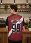 ออกแบบเสื้อกั๊ก รับผลิตเสื้อกั๊ก JABEZ ด้านหน้า