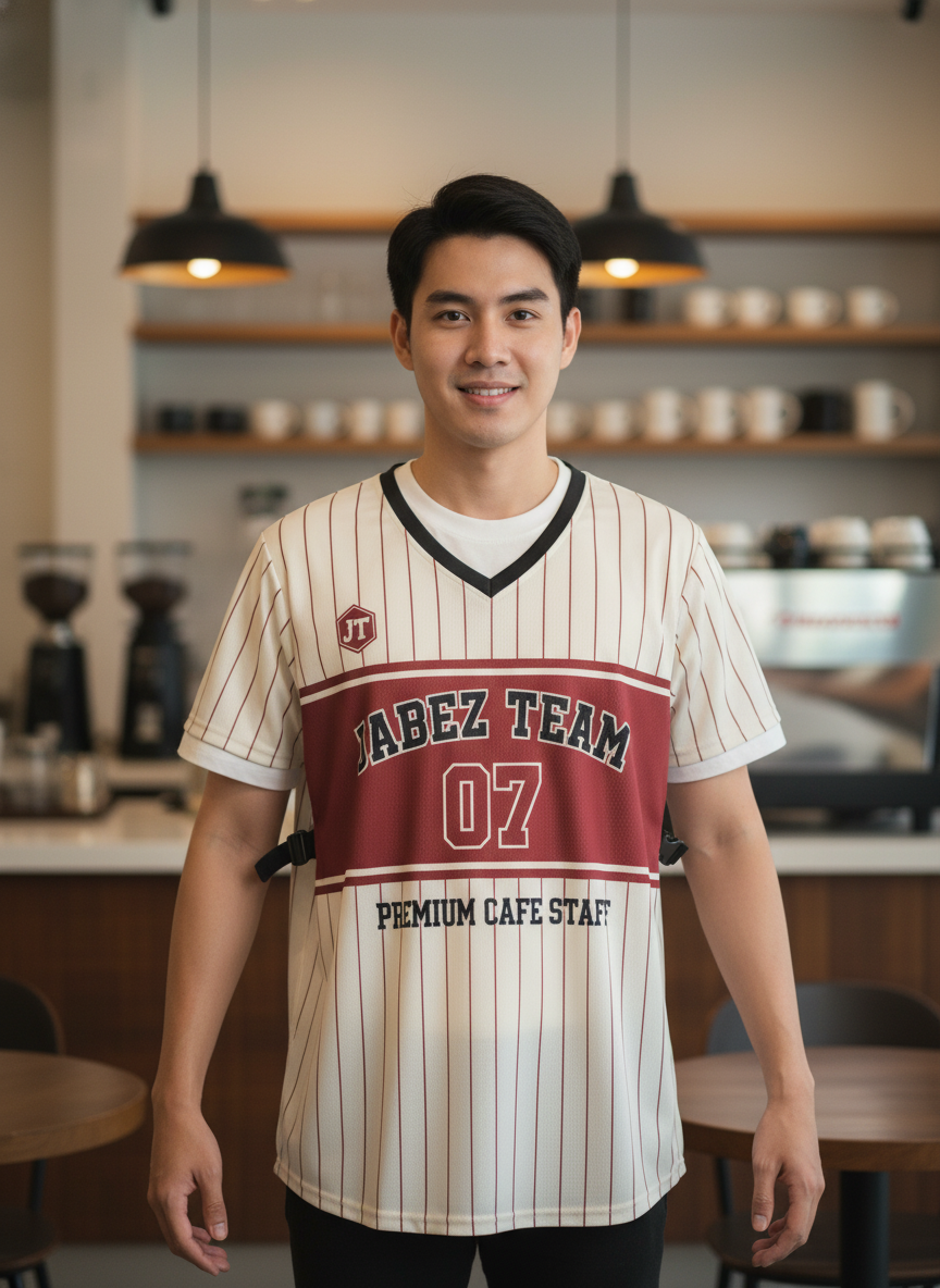 ออกแบบเสื้อกั๊ก รับผลิตเสื้อกั๊ก JABEZ ด้านหน้า ออกแบบเสื้อกั๊ก รับผลิตเสื้อกั๊ก JABEZ ด้านหน้า