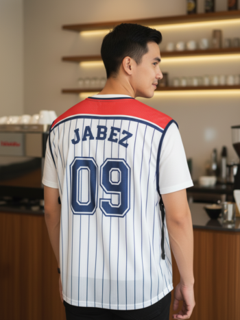 เสื้อกั๊กทีม JABEZ ลายด้านหลัง