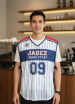 ออกแบบเสื้อกั๊ก รับผลิตเสื้อกั๊ก JABEZ ด้านหน้า