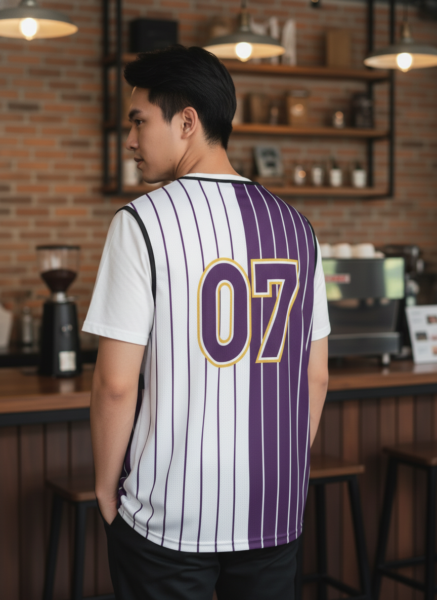 เสื้อกั๊กทีม JABEZ ลายด้านหลัง เสื้อกั๊กทีม JABEZ ลายด้านหลัง
