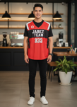 ออกแบบเสื้อกั๊ก รับผลิตเสื้อกั๊ก JABEZ ด้านหน้า