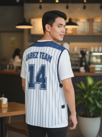 เสื้อกั๊กทีม JABEZ ลายด้านหลัง