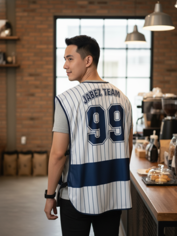 เสื้อกั๊กทีม JABEZ ลายด้านหลัง