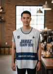 ออกแบบเสื้อกั๊ก รับผลิตเสื้อกั๊ก JABEZ ด้านหน้า