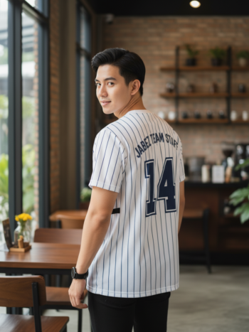 เสื้อกั๊กทีม JABEZ ลายด้านหลัง