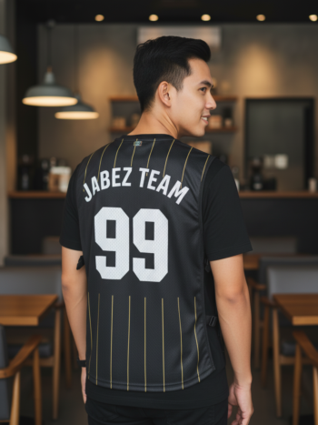 เสื้อกั๊กทีม JABEZ ลายด้านหลัง