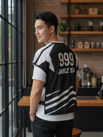 เสื้อกั๊กทีม JABEZ ลายด้านหลัง