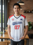 ออกแบบเสื้อกั๊ก รับผลิตเสื้อกั๊ก JABEZ ด้านหน้า