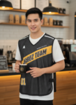 ออกแบบเสื้อกั๊ก รับผลิตเสื้อกั๊ก JABEZ ด้านหน้า