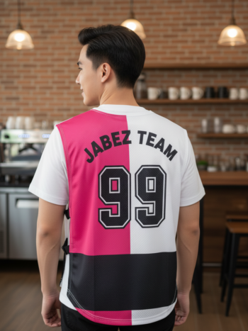 เสื้อกั๊กทีม JABEZ ลายด้านหลัง