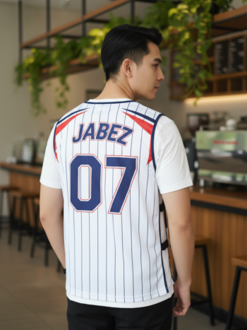 เสื้อกั๊กทีม JABEZ ลายด้านหลัง