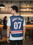 ออกแบบเสื้อกั๊ก รับผลิตเสื้อกั๊ก JABEZ ด้านหน้า