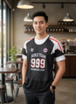 ออกแบบเสื้อกั๊ก รับผลิตเสื้อกั๊ก JABEZ ด้านหน้า