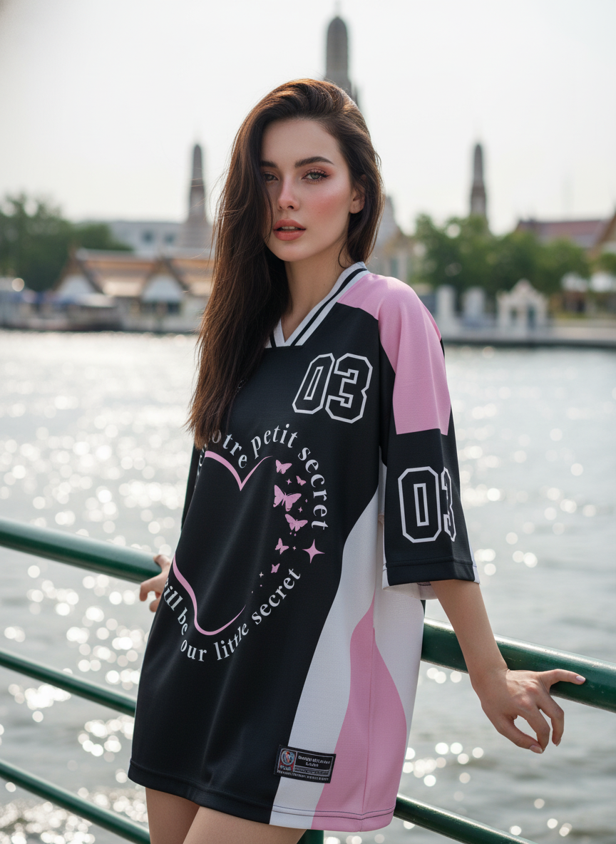 ORDER 498 เสื้อเบสบอล - ด้านหน้า เสื้อเบสบอลพิมพ์ลาย สั่งทำ ออกแบบเอง ORDER 498 ด้านหน้า