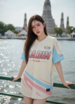 เสื้อเบสบอลพิมพ์ลาย สั่งทำ ออกแบบเอง ORDER 499 ด้านหน้า