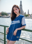 Meow Rusmintratip เสื้อเบสบอล – ด้านหน้า