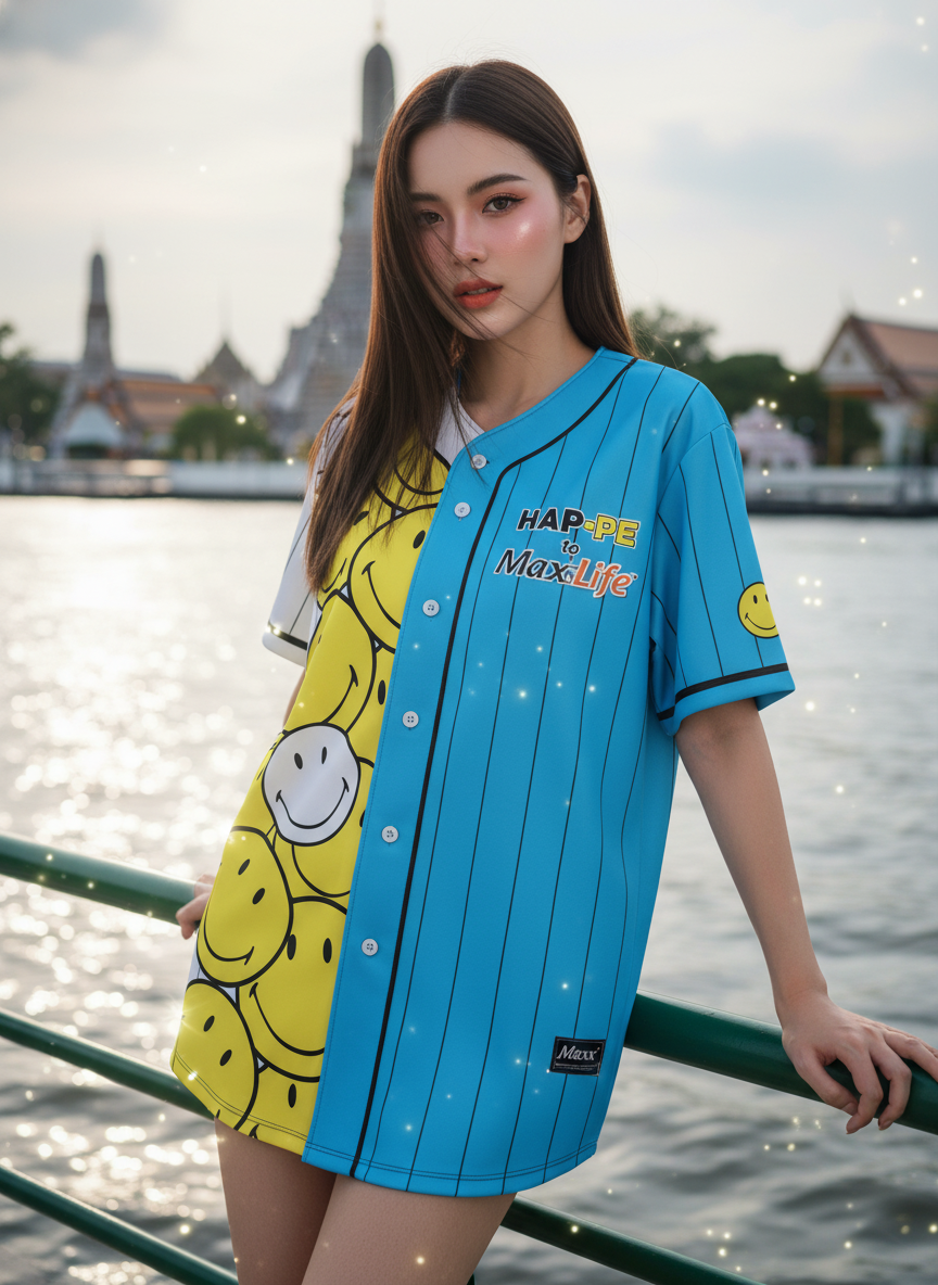 ORDER 432 – เสื้อเบสบอลพิมพ์ลาย สั่งทำ ออกแบบเอง