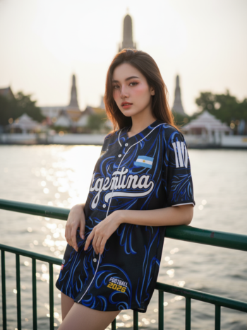 เสื้อแฟนบอล 2026 - อาร์เจนตินา เบสบอล (แบบ 2) เสื้อแฟนบอล 2026
