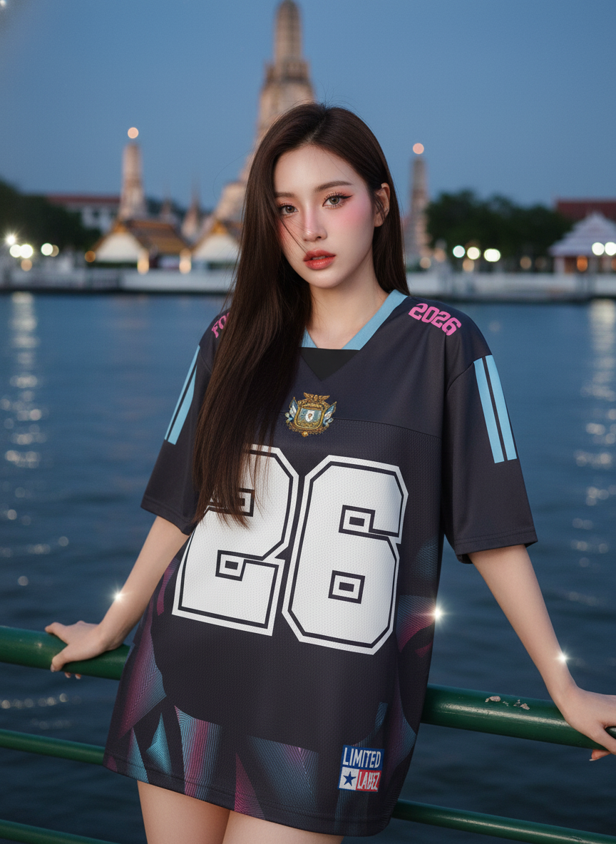 เสื้อแฟนบอล 2026 - อาร์เจนตินา NFL (Goalkeeper) ด้านหน้า เสื้อแฟนบอล 2026 - อาร์เจนตินา NFL (Goalkeeper) เสื้อแฟนบอล 2026