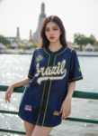 เสื้อแฟนบอล 2026 - บราซิล เบสบอล (แบบ 1) เสื้อแฟนบอล 2026